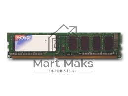 Оперативная память Patriot, DDR3, 4GB (1x4 GB), 1333 MHz, CL9, DIMM
