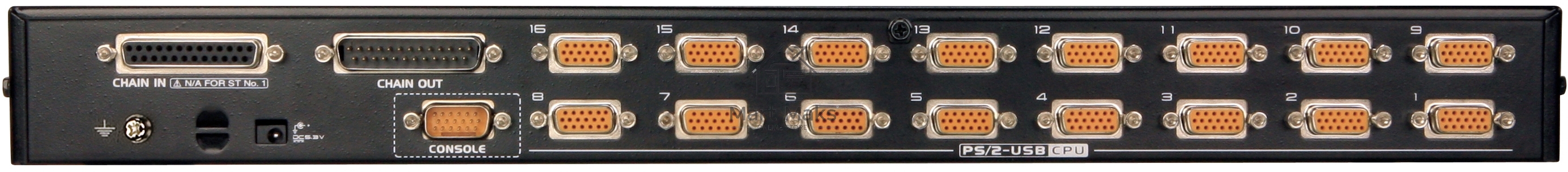 Переключатель KVM ATEN CS1716A-AT-G 16-port, USB, rackmountable, в компл. кабели 2*1.8м