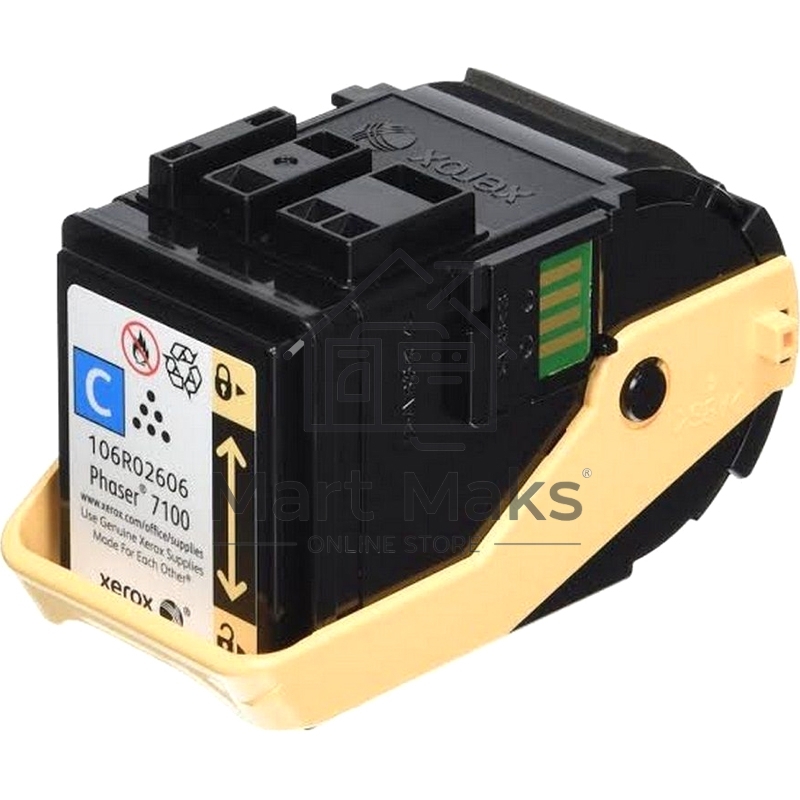 Картридж лазерный Xerox 106R02606 голубой для Phaser 7100 4500 стр.(Channels)