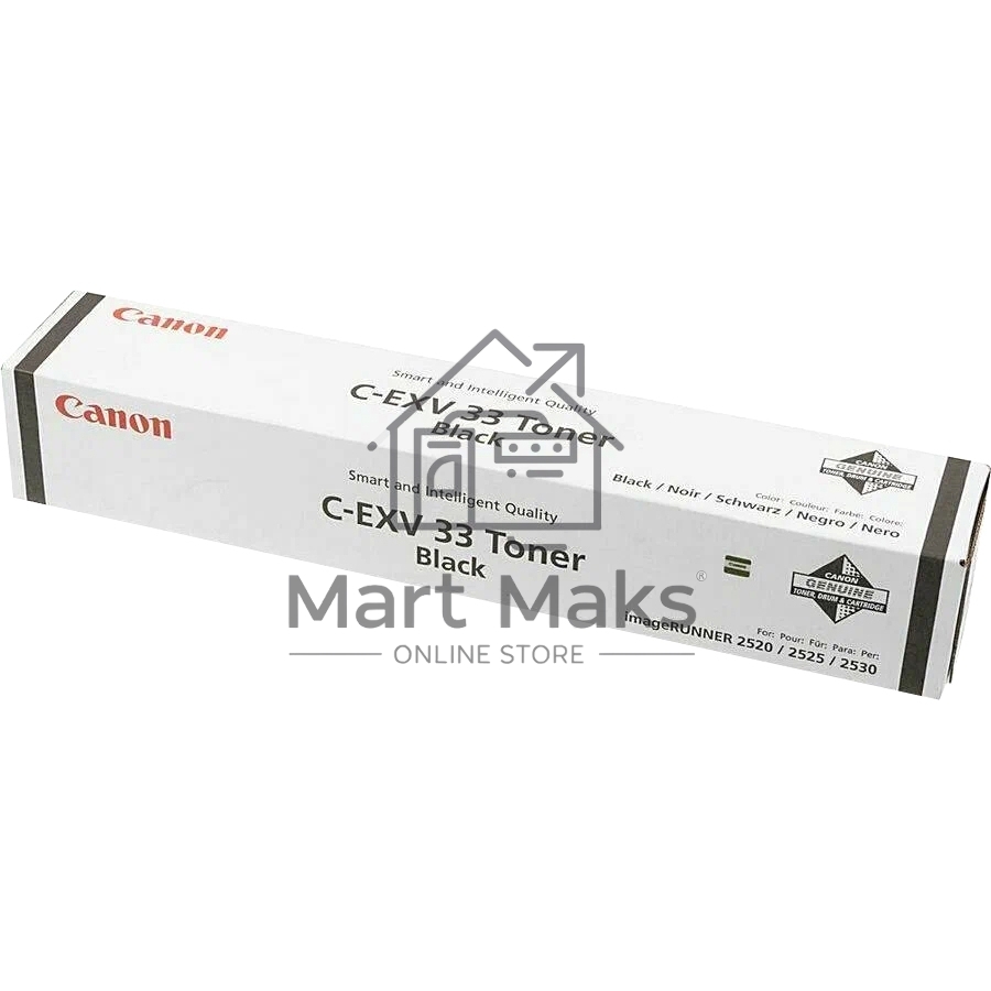 Картридж лазерный Canon C-EXV33 черный (14600 стр.) для iR 2520/2520i/2525/2525i/2530/2530i
