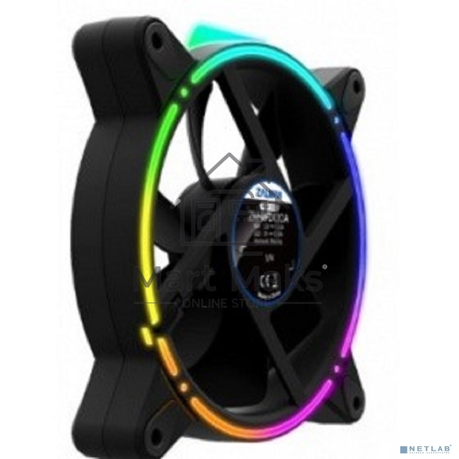Вентилятор для корпуса Zalman ZM-RFD120A черный, 120 мм, 1500 об/мин, 25.6 дБ, 3 pin