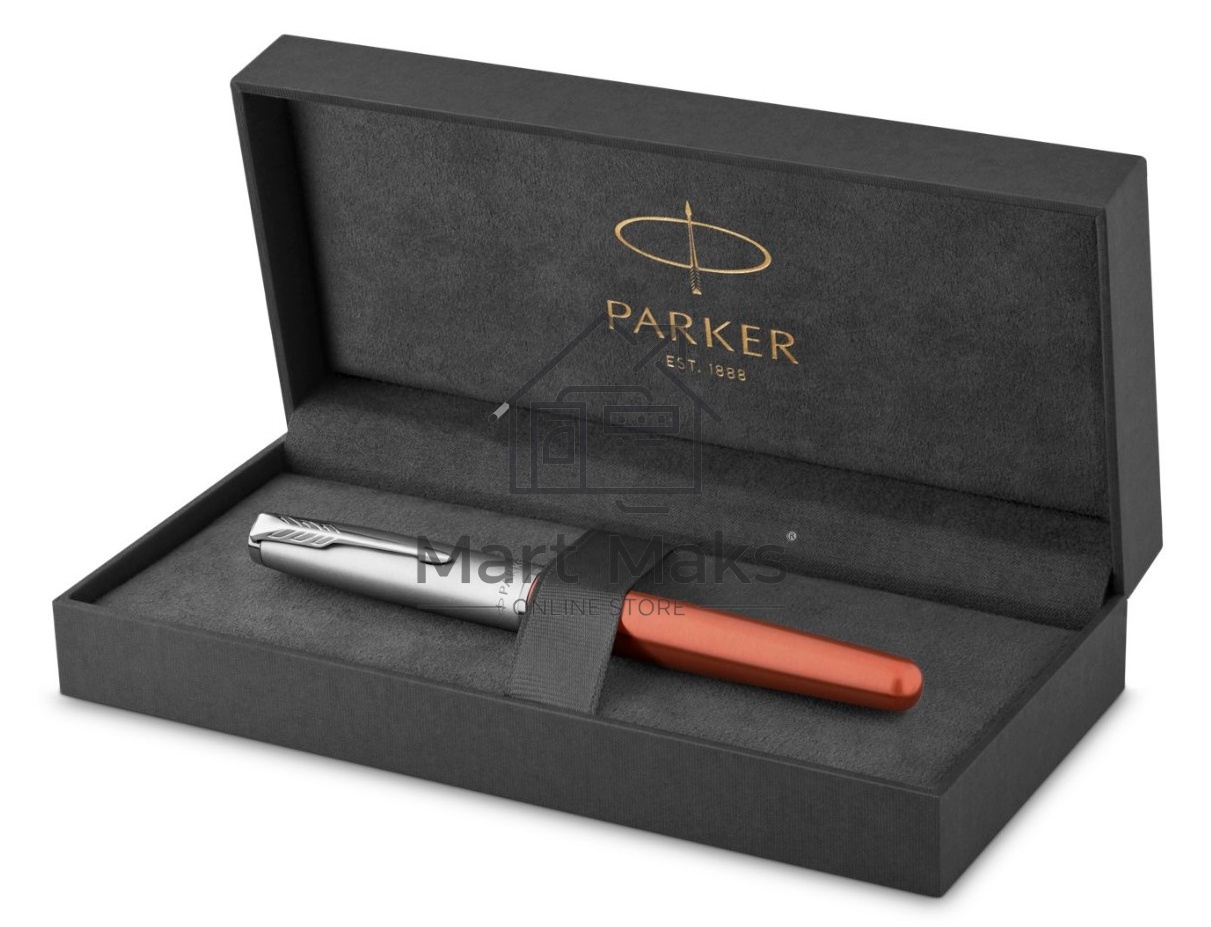 Ручка перьевая Parker Sonnet Essentials SB F545 (CW2169228) LaqOrange CT F сталь нержавеющая, подарочная коробка