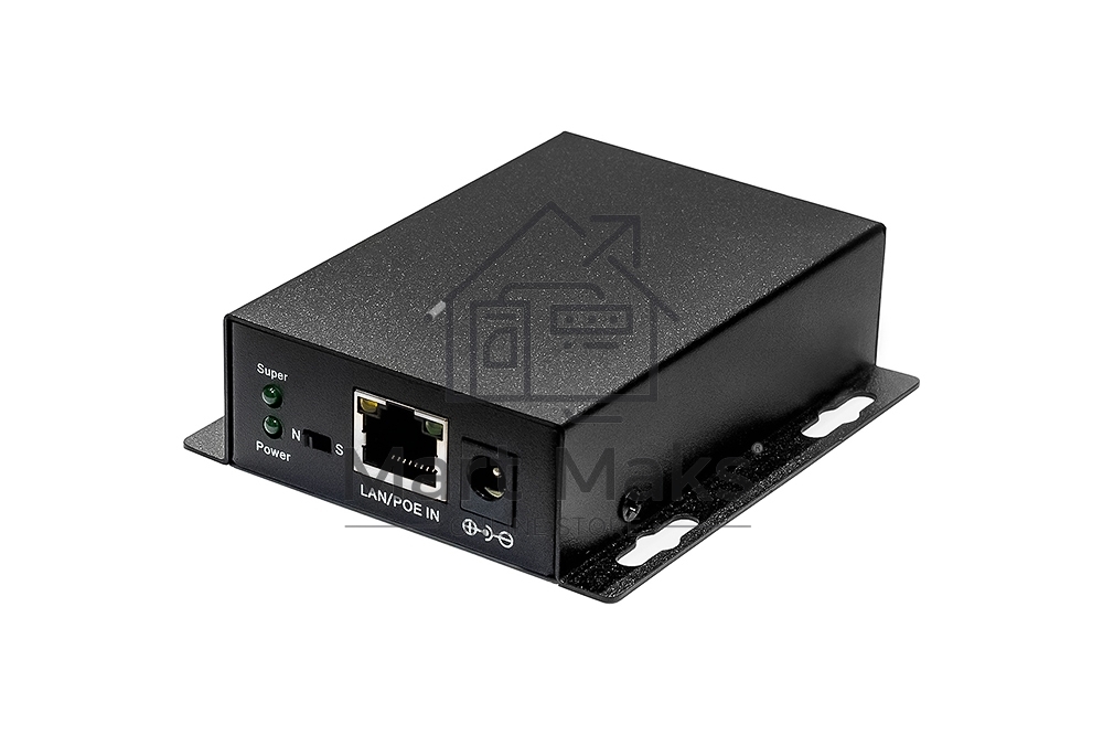 PoE удлинитель 10M/100M Fast Ethernet на 400м (до 30W).Увеличение расстояния передачи данных + питание на 100м (В режиме 
