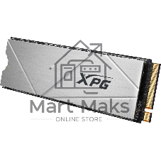 Накопитель SSD ADATA XPG GAMMIX S60, 1Tb, PCIe 4.0 x4, M.2 2280, NVMe, R/W 5000/3200, с радиатором