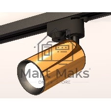 Светильник Ambrella light XT6327010 PYG/SBK золото желтое полированное/черный песок MR16 GU5.3 (A2521, C6327, N6102)