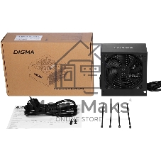 Блок питания Digma DPSU-550W-WH RTL, 550Вт, 120мм, черный
