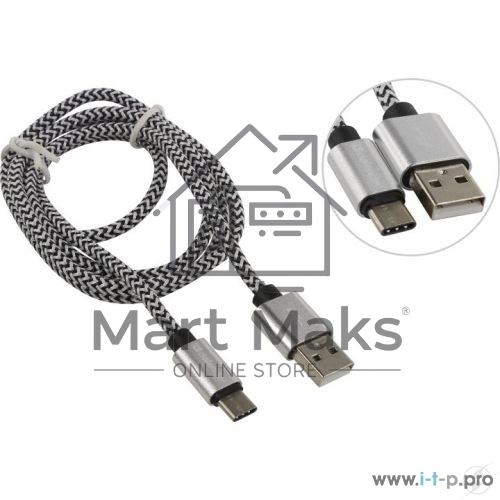Кабель Defender USB2.0 TO TYPE-C 1M WHITE USB09-03T