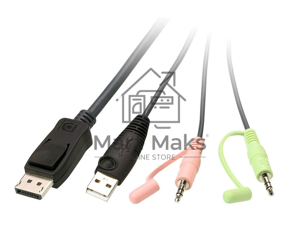 Переключатель ATEN 2 PORT USB DP KVM SWITCH.