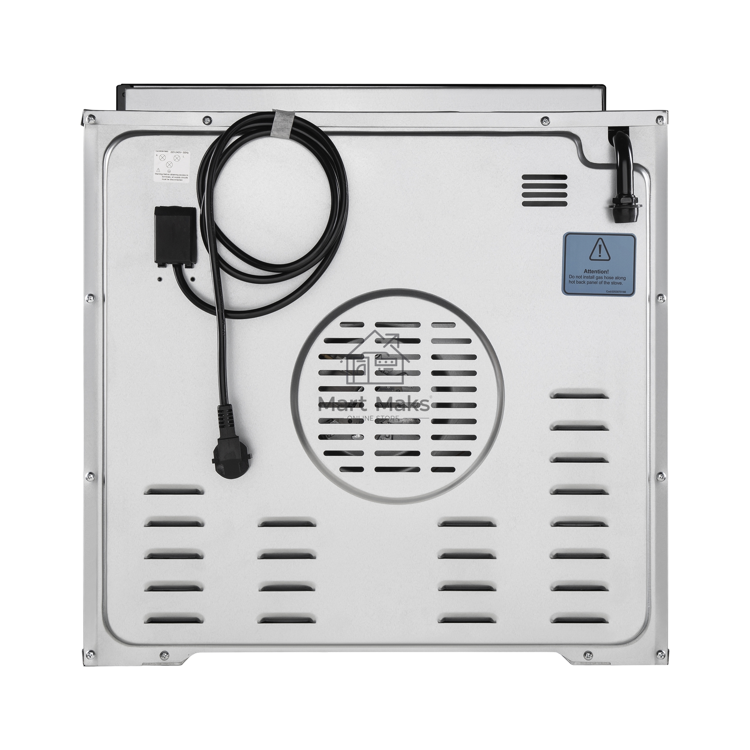 Шкаф духовой газовый Maunfeld EOGC604B, встраиваемый