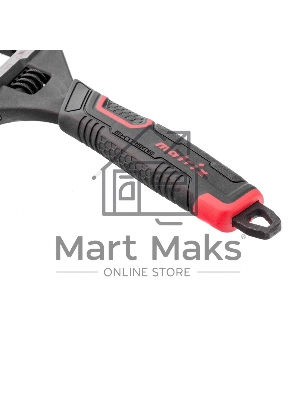 Ключ разводной Matrix, тонкие губки, фосфатированный, 2-х комп рукоятка, 200 мм, PRO