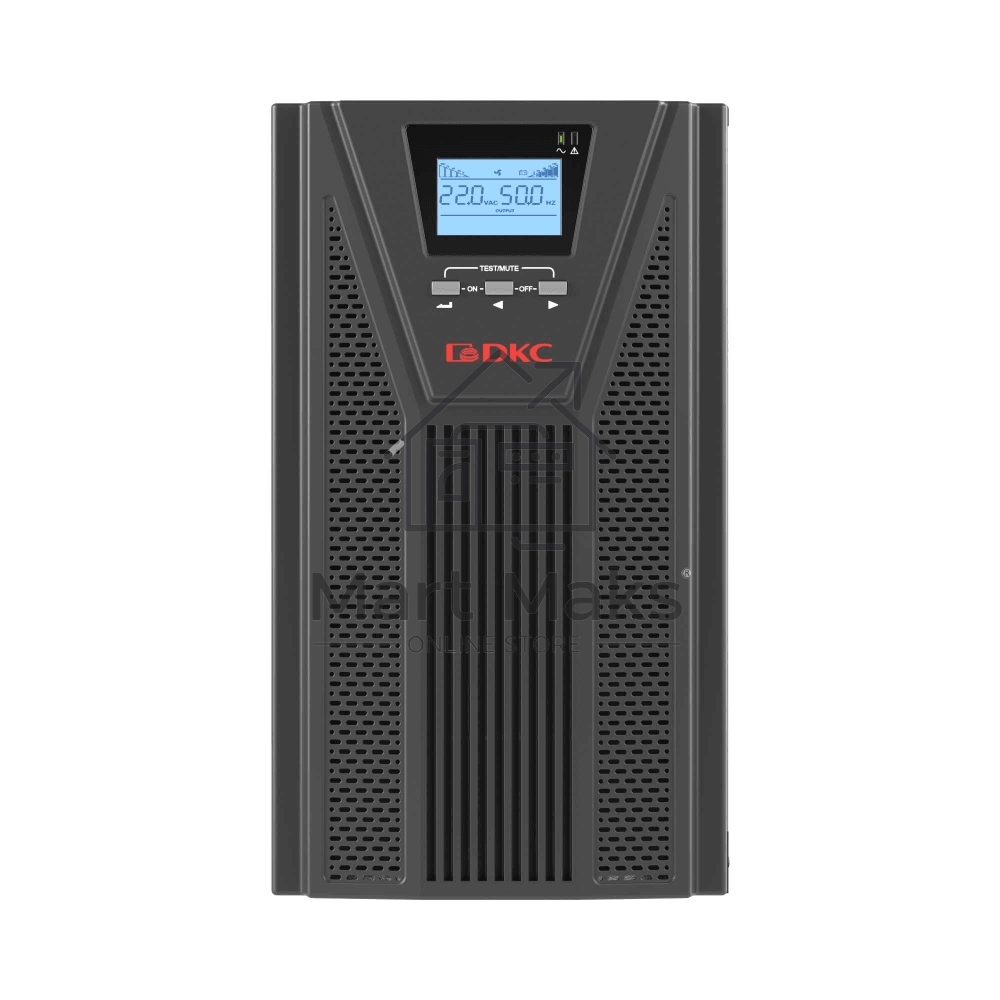 Источник бесперебойного питания Онлайн ИБП 2кВ.А 6х7А.ч Schuko (4) DKC SMALLT2A10S