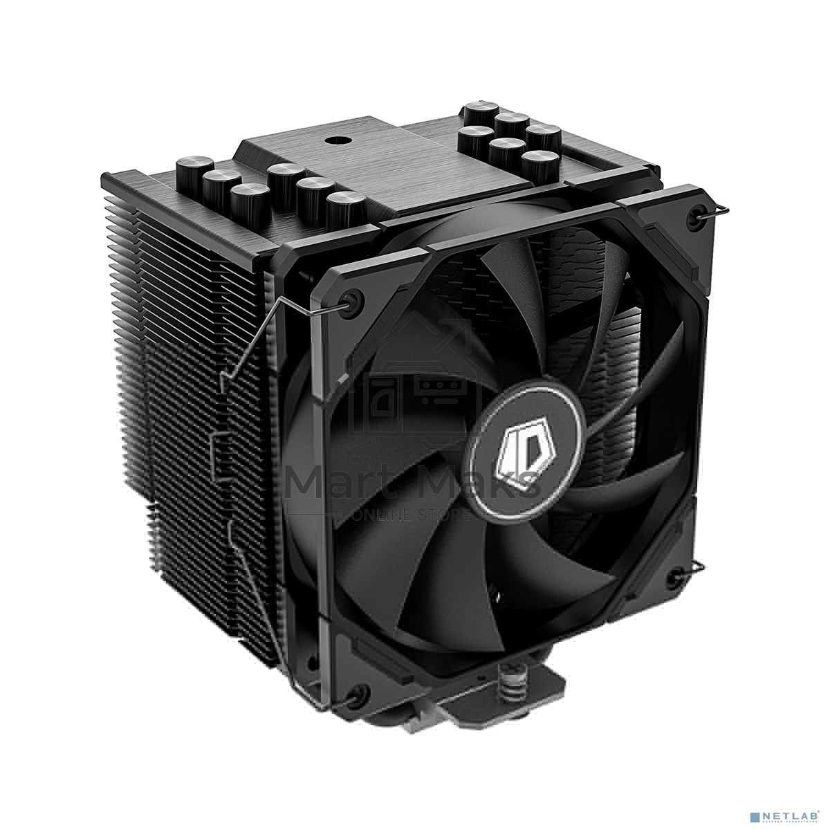 Кулер ID-COOLING SE-226-XT черный 120мм алюминий+медь 1800rpm 35db 4-pin 250W 154мм