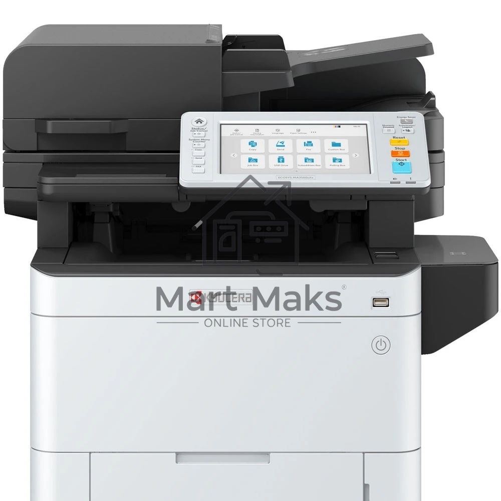 МФУ лазерный Kyocera ECOSYS MA3500cifx (1102Z33NL0), A4, цветной, печ. до 35 стр/мин., скан. до 60 стр/мин. (ч/б) 40 стр/мин. (цвет), 1200 x 1200 dpi (печать) 600x600dpi (скан.), USB, RJ-45, Air Print, Mopria