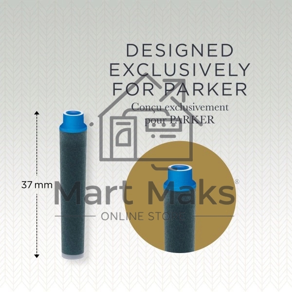 Картридж Parker Quink Z17 Mini (CW1950409) синие чернила, для ручек перьевых (6шт)