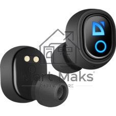 Наушники TWS Defender Twins 639 черный, внутриканальные, Bluetooth, до 4 ч