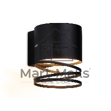 Светильник Ambrella light TN71113 BK черный GX53 max 12W 110*82*100
