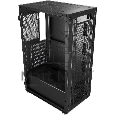 Компьютерный корпус Bloody BD-CC114 черный без БП ATX 8x120мм 1xUSB 2.0 1xUSB 3.0 audio bott PSU
