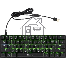 Клавиатура Oklick K713X проводная, USB Type-A, чёрный