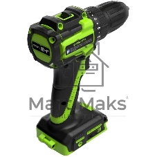 Дрель-шуруповерт Greenworks DD345, 24 В, 0 Ач, 45 Нм, бесщеточный