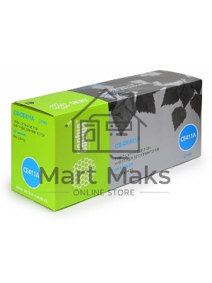 Картридж лазерный Cactus CS-CE411A голубой (2600 стр.) для HP CLJ Pro 300 Color M351/Pro 400 Color M451