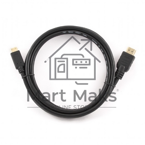 Кабель HDMI-miniHDMI Cablexpert CC-HDMI4C-10, 19M/19M, v2.0, медь, позол.разъемы, экран, 3.0м, черный, пакет