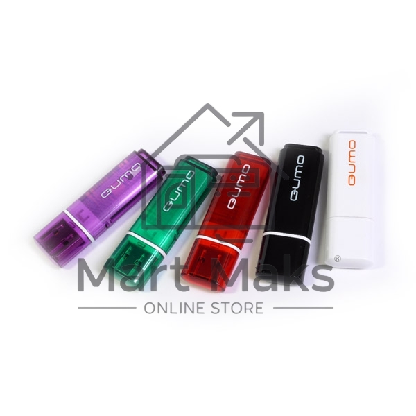 Флешка USB R/W R/W 2.0 QUMO 16GB Optiva 01 Green QM16GUD-OP1-green
