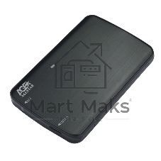 Внешний корпус для HDD/SSD AgeStar 3UB2A12 SATA пластик/алюминий черный 2.5