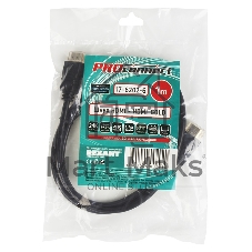 Кабель Proconnect HDMI - HDMI 1.4, 1м Gold