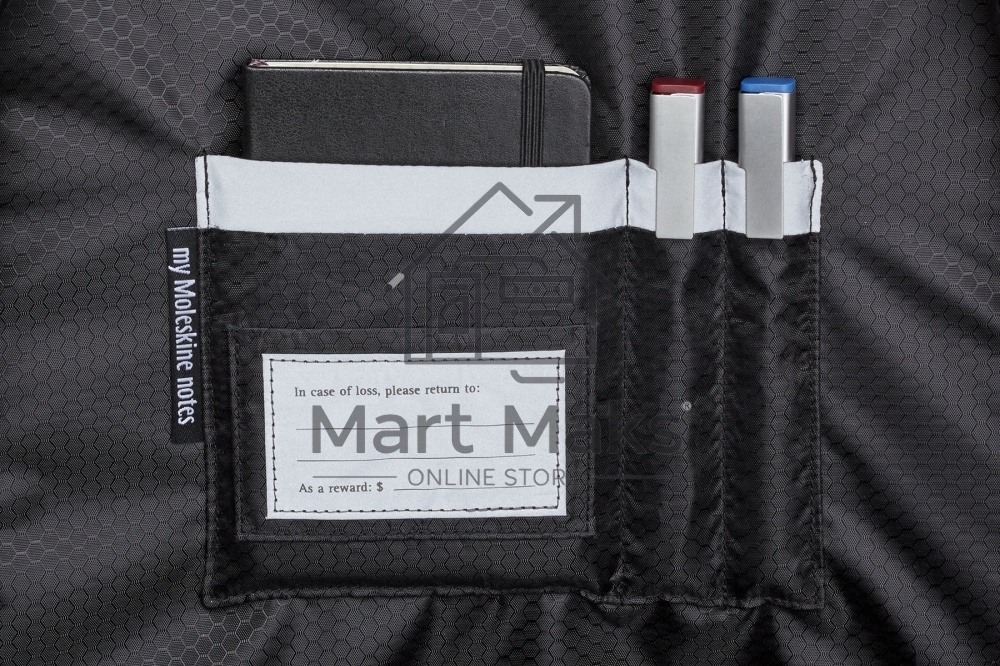 Рюкзак Moleskine METRO (ET82MTBKBK) 31x47x13см полиамид черный