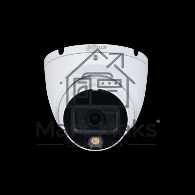 Камера видеонаблюдения аналоговая Dahua DH-HAC-HDW1200TLMP-IL-A-0280B-S6 2.8-2.8мм HD-CVI HD-TVI цв. корп.:белый (DH-HAC-HDW1200TLMP-IL-A-0280B)