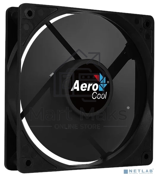 Вентилятор для корпуса Aerocool/Formula Force 12 PWM черный, 120 мм, 1500 об/мин, 27.5 дБ, 4 pin