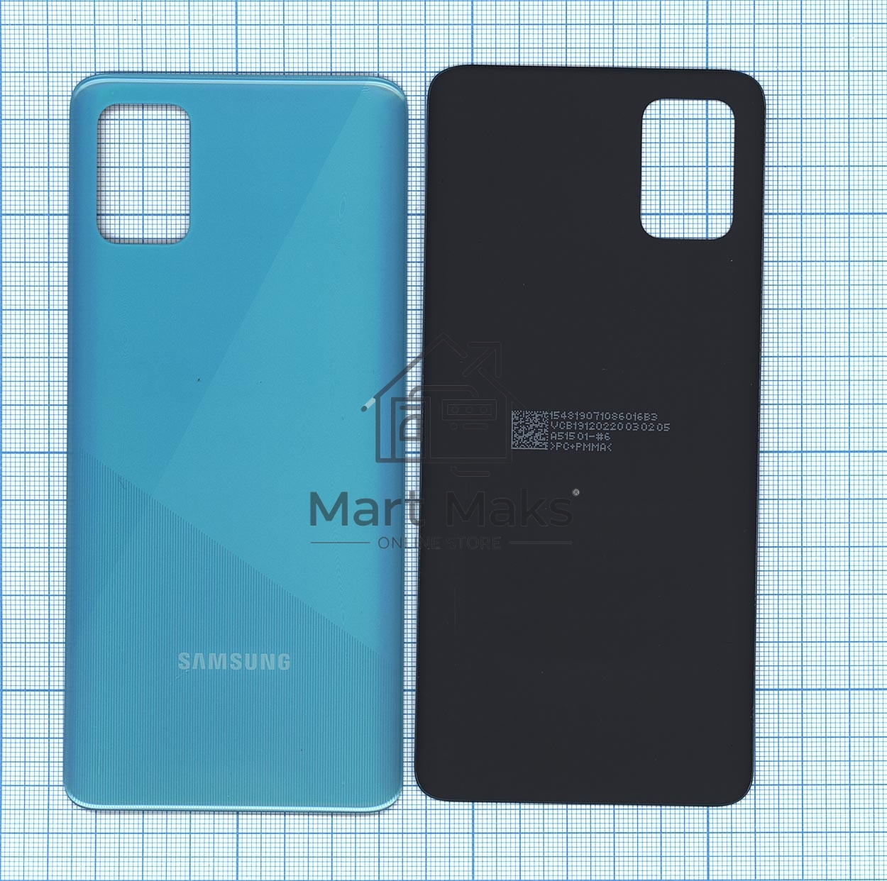 Задняя крышка для Samsung A515F Galaxy A51 (2019) синяя