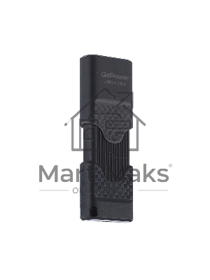 Флешка USB GoPower SLIDER (00-00025964), 32Gb, USB 2.0, R/W 20/10, черный матовый