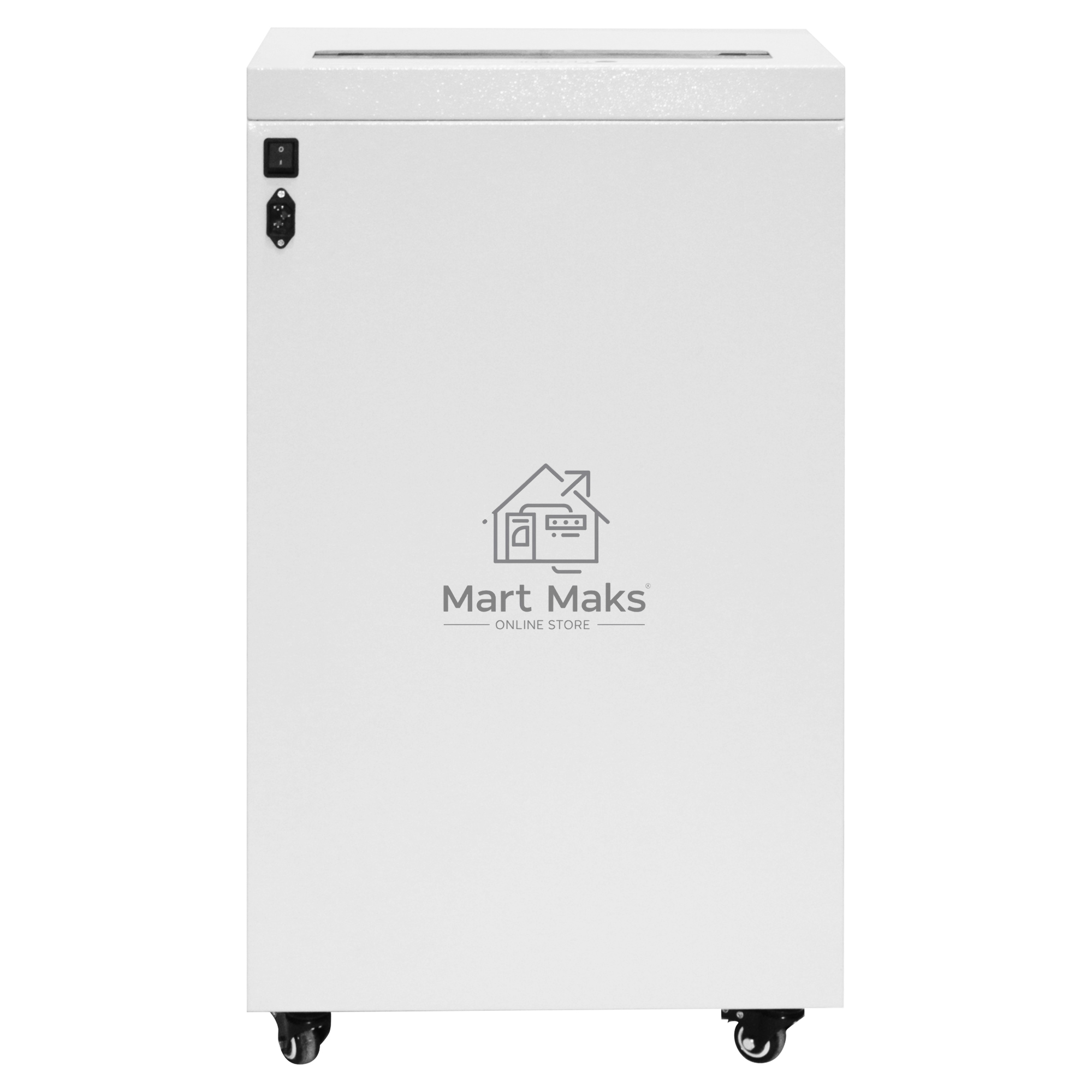 Шредер ГЕЛЕОС УО90-5, DIN P-5 (4 ур-нь секр.), фрагмент 1,9х15мм, 18-21 лист (70г/м2), CD/пл.карты/скрепки/скобы, 90 литров