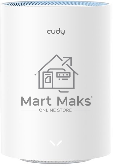Бесшовный Mesh роутер Cudy M1200(3-Pack) AC1200 10/100BASE-TX белый (упак.:3шт)