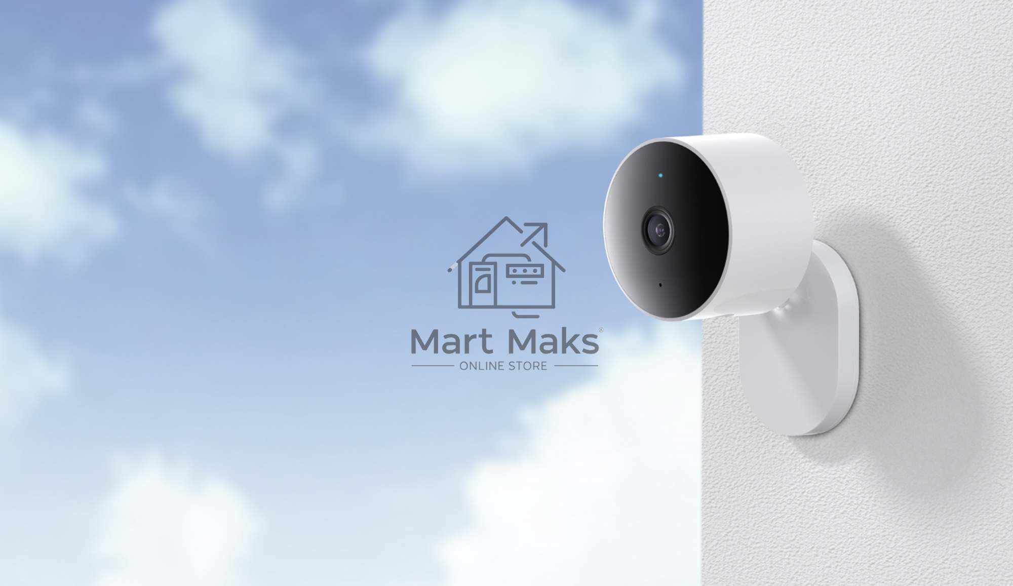 Камера IP Xiaomi Outdoor Camera AW200 белый (3 Mп, 2304 х1296, 101,7°, Wi-Fi, IP66) (BHR6398GL)