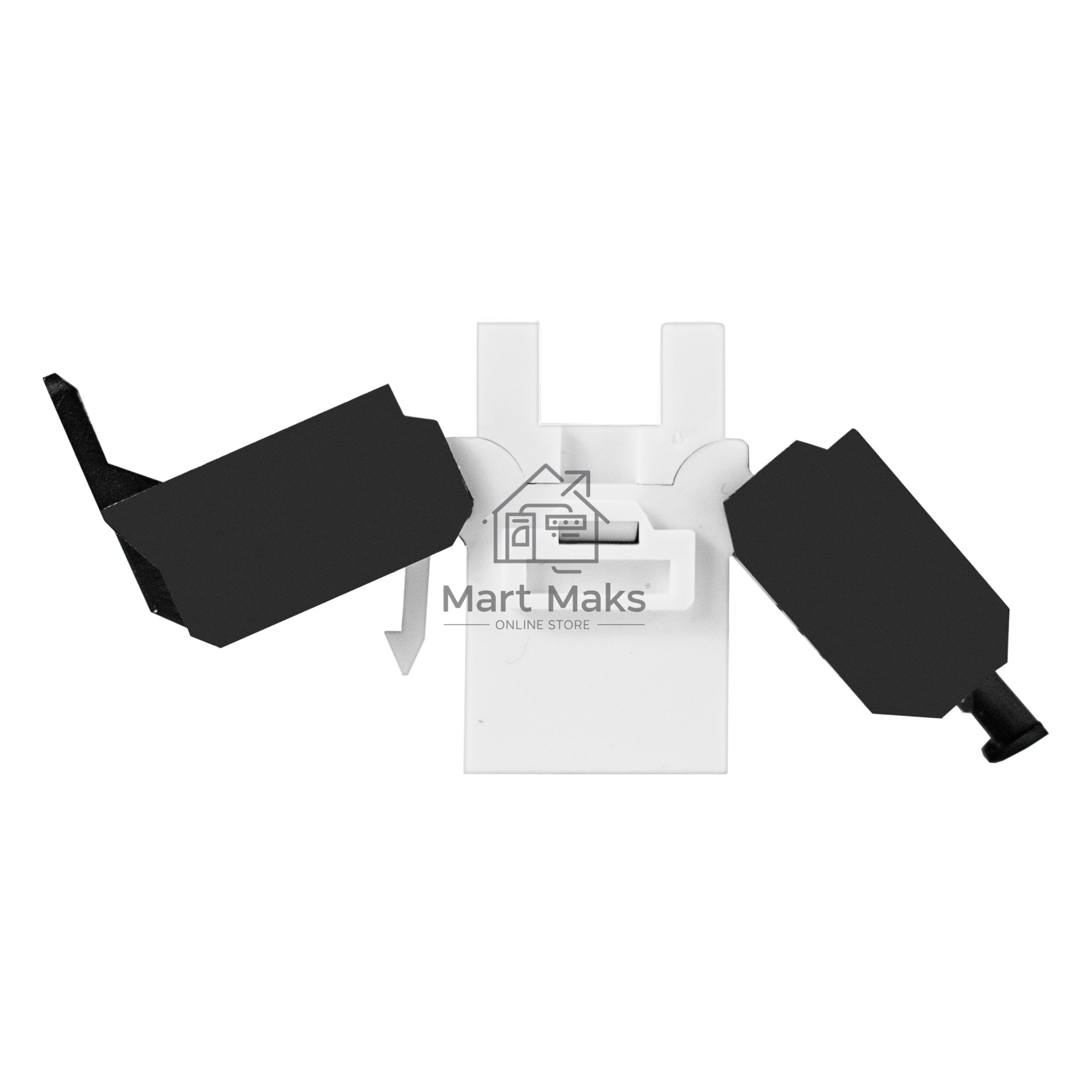 Модуль-вставка Keystone Jack RJ-45 ExeGate KJ-8P8C-U-C5e-180-TL (Кат.5e, неэкранированная, 180 градусов, IDC Toolless (без инструмента))