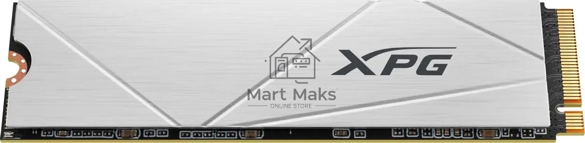 Накопитель SSD ADATA XPG GAMMIX S60, 1Tb, PCIe 4.0 x4, M.2 2280, NVMe, R/W 5000/3200, с радиатором