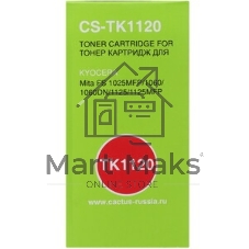 Картридж лазерный Cactus CS-TK1120 черный ((3000 стр.) (для Kyocera FS-1060DN, FS-1025MFP, FS-1125MFP) (CS-TK1120)