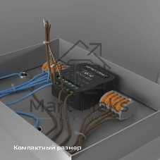 76007/00 реле Умный дом черный 2 канала * 1150W