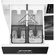 Стиральная машина Gorenje WG694A11, белая, загрузка фронтальная 9 кг, 1400 об/мин, класс: A+++