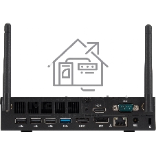 Неттоп IRU Tactio 310H6ITF i3 14100 (3.5) 8Gb SSD256Gb UHDG 730 Windows 11 Pro GbitEth WiFi BT 120W черный (RUS) (2176177)