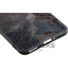 Чехол (клип-кейс) Gresso Meridian, для Honor 50 Lite, золотистый/синий gr17aaae8878