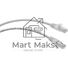 Патч-корд Cabeus PC-FTP-RJ45-Cat.6-3m-LSZH FTP, cat. 6, F/UTP экранированный, LSZH, 3 м, серый
