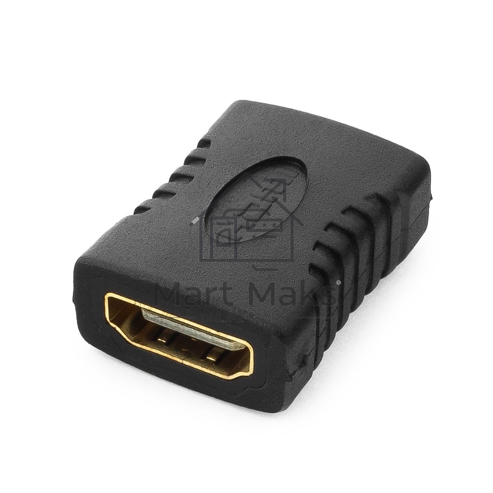 Переходник Gembird Переходник HDMI-HDMI 19F/19F, золотые разъемы, пакет A-HDMI-FF