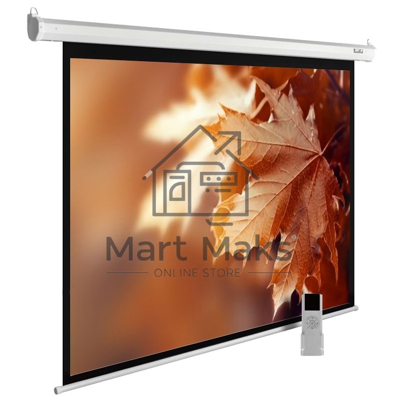 Экран Cactus 188x300см MotoExpert CS-PSME-300x188-WT 16:10 настенно-потолочный рулонный белый (моторизованный привод)