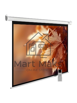 Экран Cactus 188x300см MotoExpert CS-PSME-300x188-WT 16:10 настенно-потолочный рулонный белый (моторизованный привод)