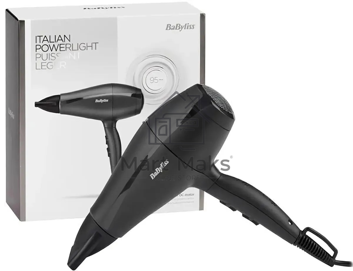 Фен Babyliss 5910E 2000Вт черный