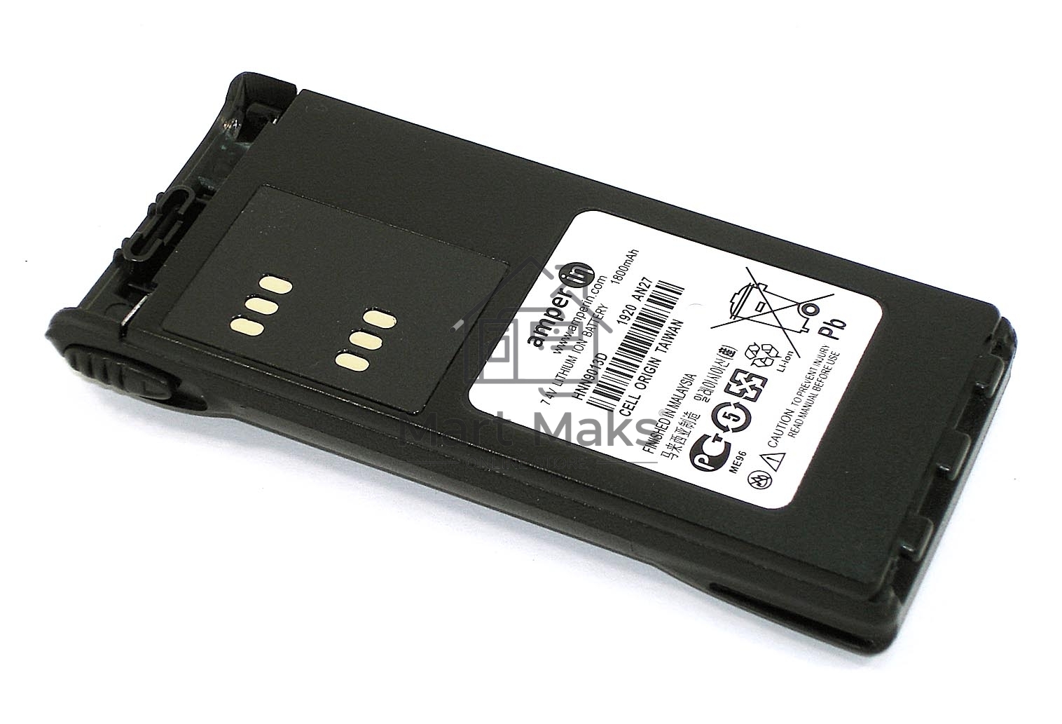 Аккумулятор Amperin для Motorola GP HT750 HT1200 GP240 (HMNN4158) Li-ion 1800mAh 7.4V