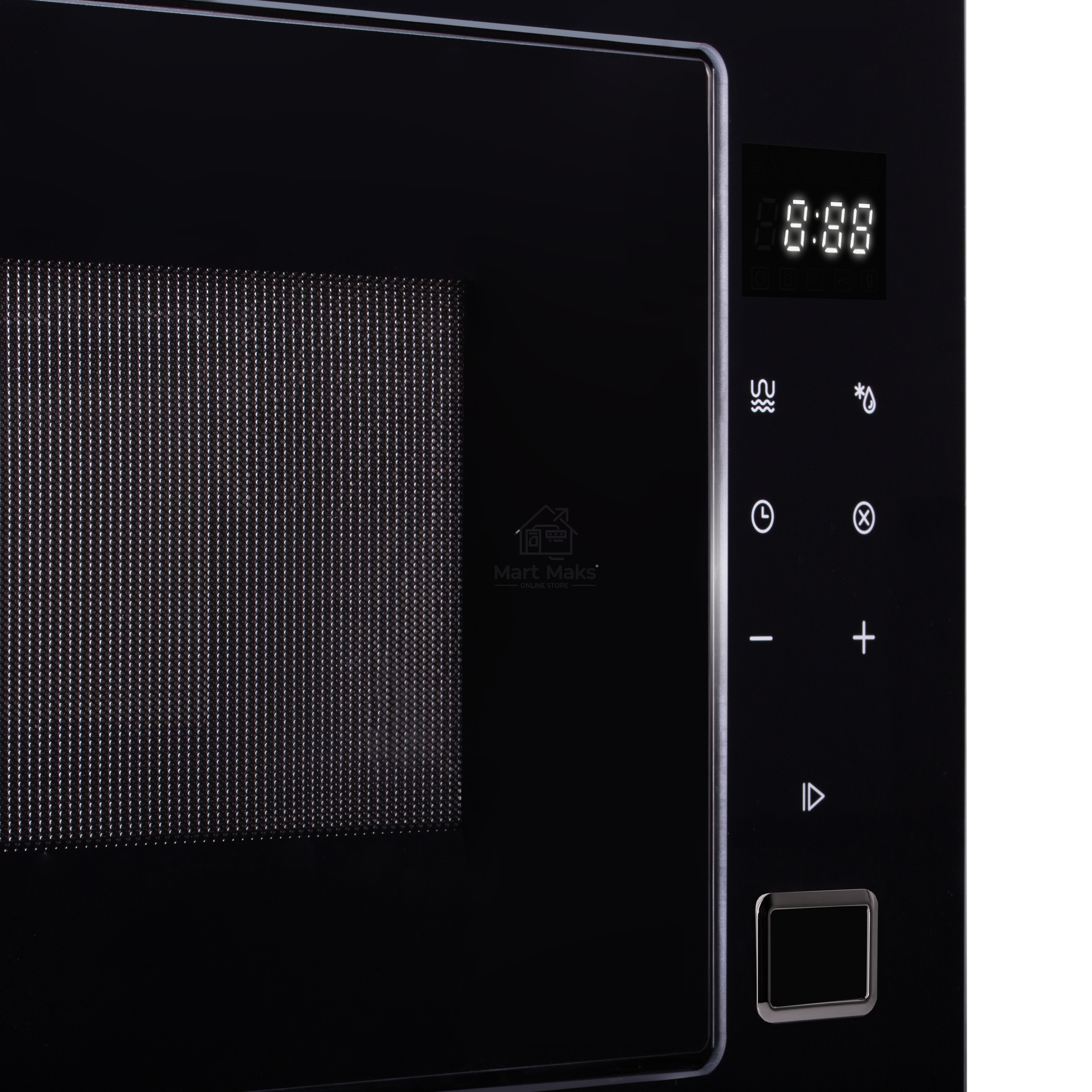 Микроволновая печь встраиваемая Maunfeld MBMO925SGB11 черный, 25 л, 1000 Вт, переключатели - сенсор